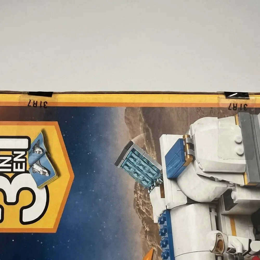 New Sealed 31066 Space Shuttle Explorer Creator 3 in 1 Rover Toy Building Set